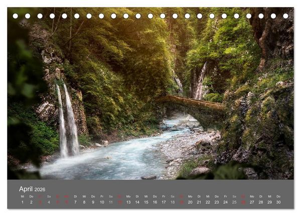 Produktbild: Zwielicht - Fantasylandschaften (Tischkalender 2026 DIN A5 quer), CALVENDO Monatskalender