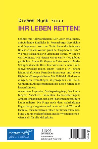 Produktbild: Nichts als die Wahrheit &uuml;ber Regensburg
