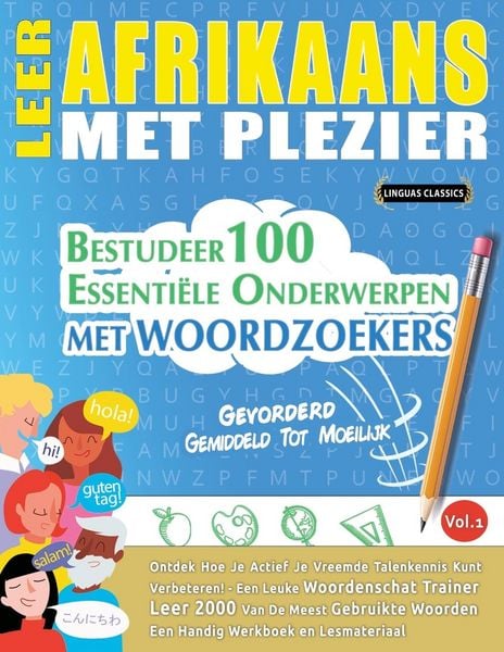 Produktbild: LEER AFRIKAANS MET PLEZIER - GEVORDERD