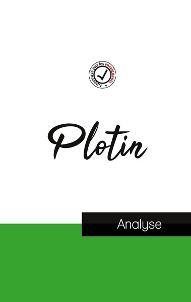 Produktbild: Plotin (&eacute;tude et analyse compl&egrave;te de sa pens&eacute;e)