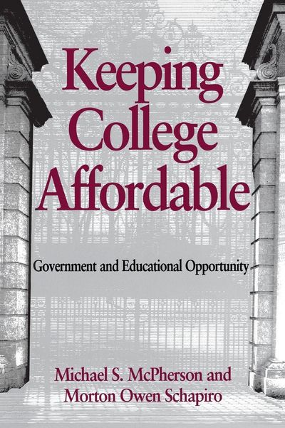 Produktbild: Keeping College Affordable
