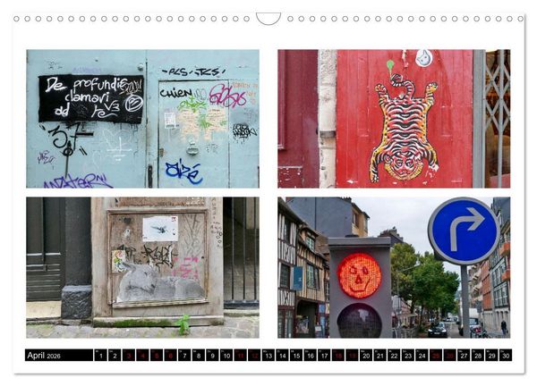 Produktbild: Rouen entdecken (Wandkalender 2026 DIN A3 quer), CALVENDO Monatskalender