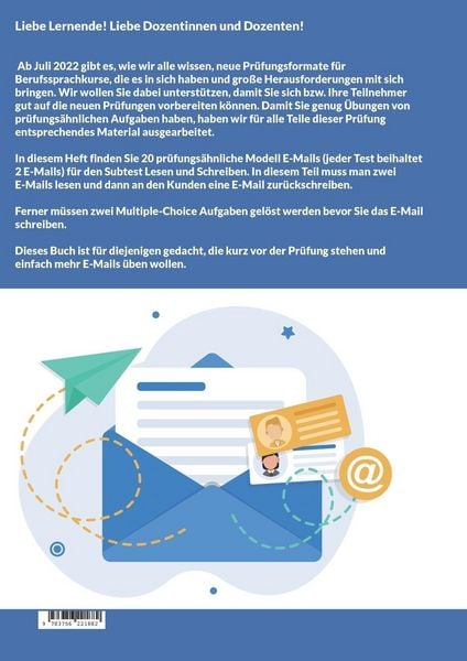 Produktbild: Lesen und Schreiben von E-MAILS und Multiple Choice Aufgaben
