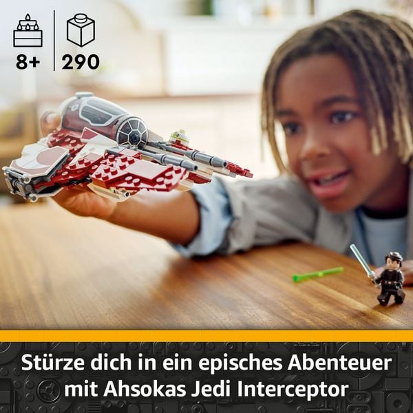 Produktbild: LEGO Star Wars 75401 Ahsokas Jedi Interceptor, Bauset zu The Clone Wars