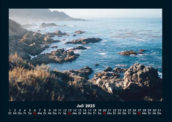 Produktbild: Meereslandschaften 2025 Fotokalender DIN A4