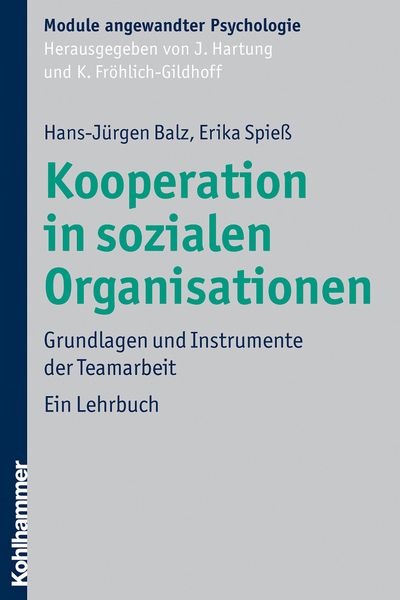 Produktbild: Kooperation in sozialen Organisationen