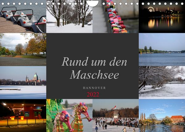 Produktbild: Rund um den Maschsee (Wandkalender 2022 DIN A4 quer)