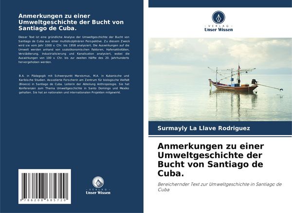 Produktbild: Anmerkungen zu einer Umweltgeschichte der Bucht von Santiago de Cuba.