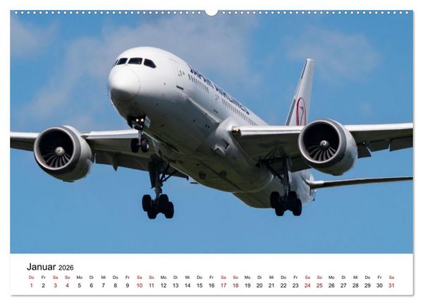 Produktbild: Flieger von Boeing (Wandkalender 2026 DIN A2 quer), CALVENDO Monatskalender