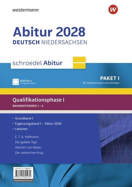 Schroedel Abitur – Ausgabe für Niedersachsen zum Abitur 2028, Taschenbuch von , Westermann Schulbuchverlag, 978-3-14-169147-4