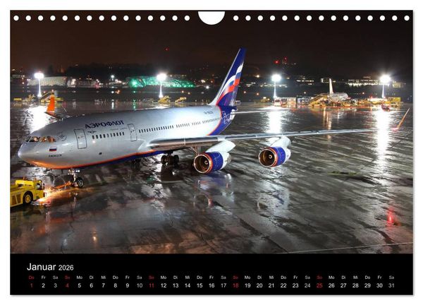 Produktbild: Welt der Flugzeuge (Wandkalender 2026 DIN A4 quer), CALVENDO Monatskalender