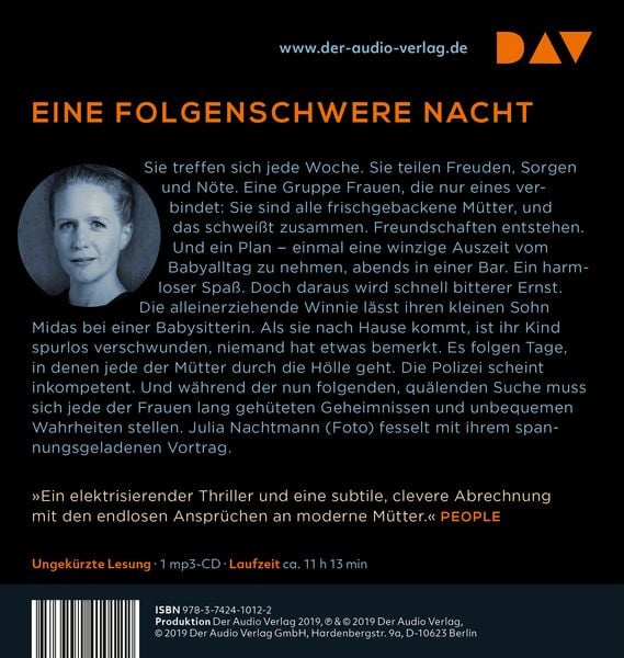 Produktbild: Die Mutter &ndash; Ein Fehler und du verlierst alles