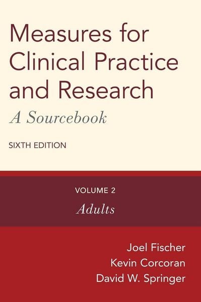 Produktbild: Measures for Clinical Practice and Research: A Sourcebook