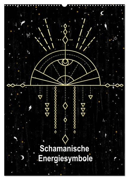 Produktbild: Schamanische Energiesymbole (Wandkalender 2026 DIN A2 hoch), CALVENDO Monatskalender