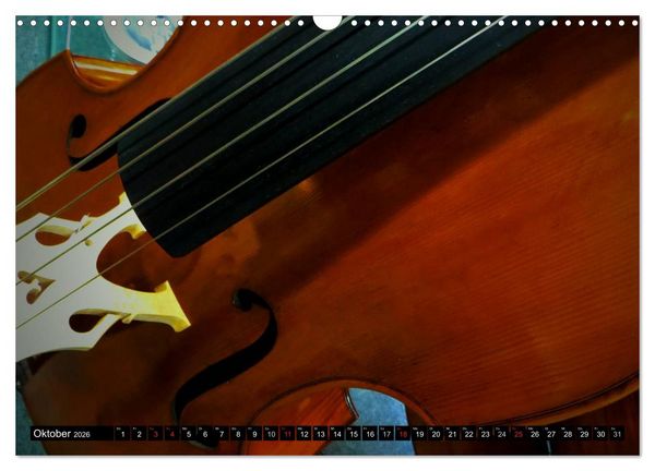 Produktbild: Klangbilder des Jazz (Wandkalender 2026 DIN A3 quer), CALVENDO Monatskalender