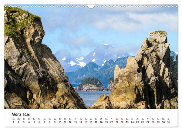 Produktbild: Alaska und Yukon, endlose Freiheit erleben (Wandkalender 2026 DIN A3 quer), CALVENDO Monatskalender