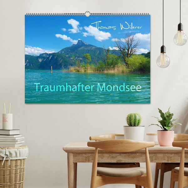 Produktbild: Traumhafter Mondsee (Wandkalender 2026 DIN A2 quer), CALVENDO Monatskalender