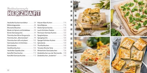 Produktbild: Blechkuchen: s&uuml;&szlig; und herzhaft