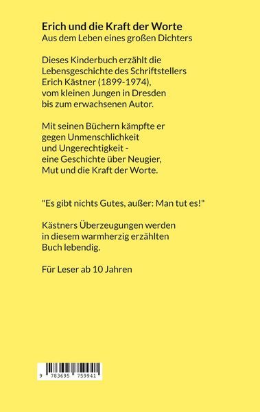 Produktbild: Erich und die Kraft der Worte