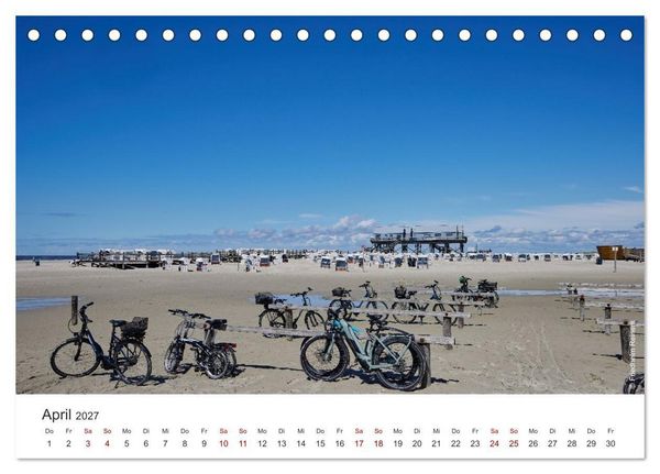 Produktbild: Halbinsel Eiderstedt - Momente der Natur (Tischkalender 2027 DIN A5 quer), CALVENDO Monatskalender