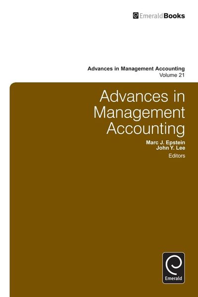 Produktbild: Advances in Management Accounting