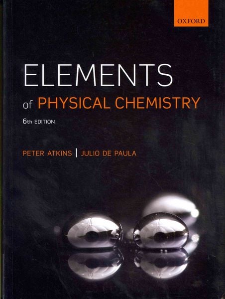 Produktbild: Elements of Physical Chemistry