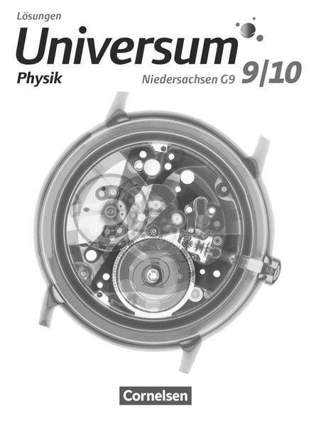 Produktbild: Universum Physik 9./10. Schuljahr - Niedersachsen G9 - L&ouml;sungen zum Sch&uuml;lerbuch