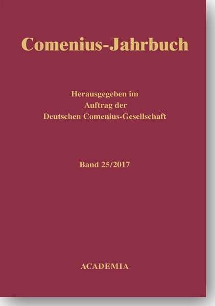 Produktbild: Comenius-Jahrbuch 25
