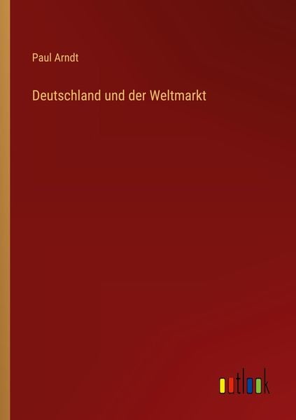 Produktbild: Deutschland und der Weltmarkt