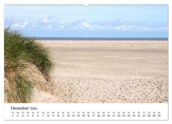Produktbild: Borkum: Streifz&uuml;ge &uuml;ber die Nordseeinsel (hochwertiger Premium Wandkalender 2026 DIN A2 quer), Kunstdruck in Hochglanz