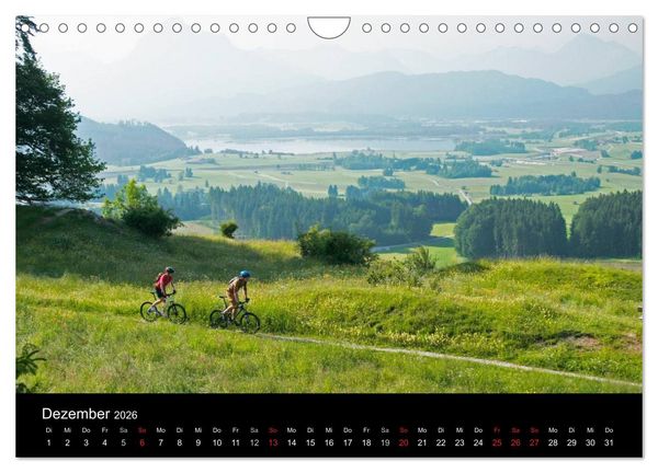Produktbild: Mountainbike Abenteuer Deutschland (Wandkalender 2026 DIN A4 quer), CALVENDO Monatskalender