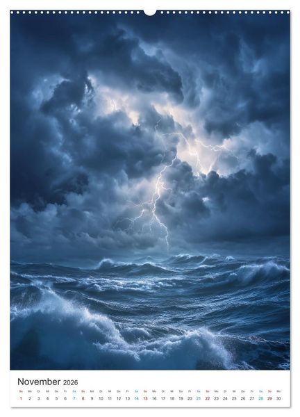 Produktbild: Sehnsucht nach dem Meer (hochwertiger Premium Wandkalender 2026 DIN A2 hoch), Kunstdruck in Hochglanz