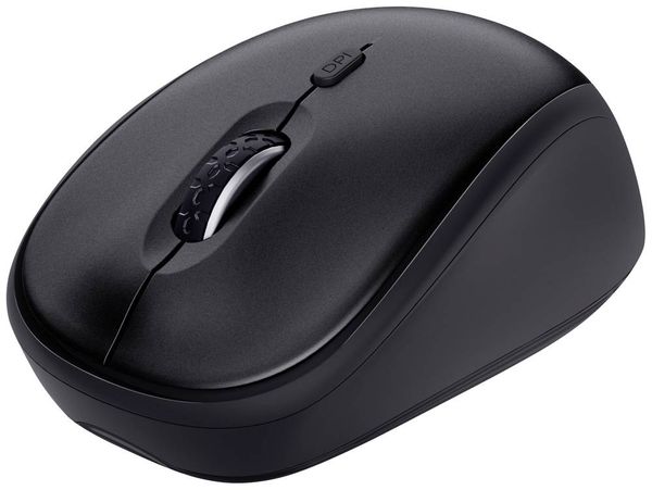 Produktbild: Trust ODY II Bluetooth&reg; Tastatur, Maus-Set mit numerischer Tastatur Deutsch, QWERTZ Schwarz