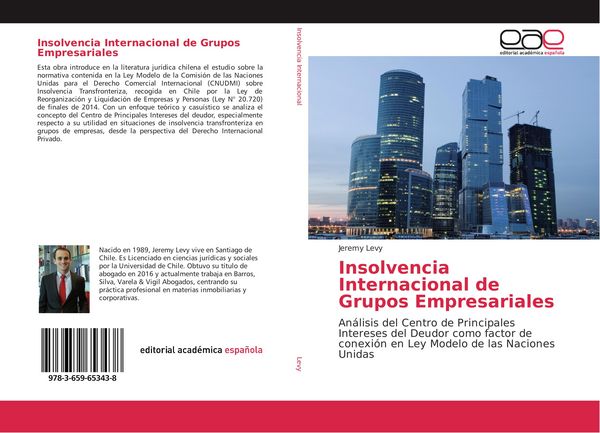 Produktbild: Insolvencia Internacional de Grupos Empresariales
