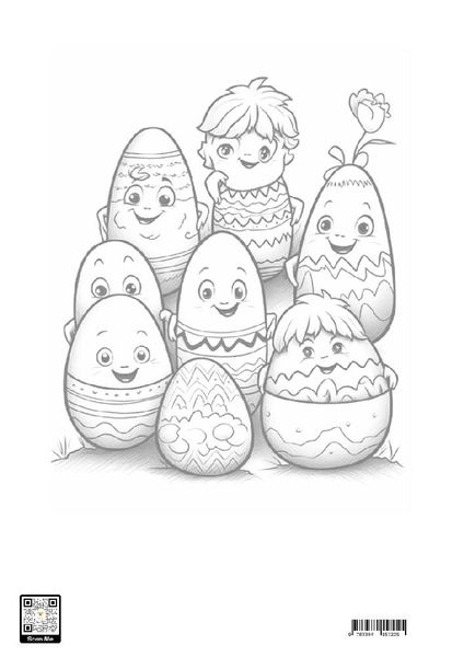 Produktbild: Ostern zum Ausmalen