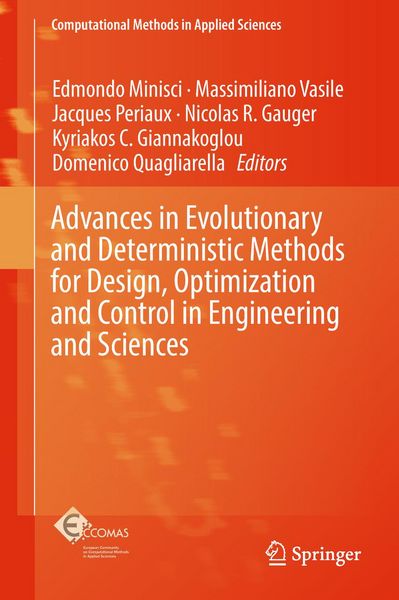 Produktbild: Advances in Evolutionary and Deterministic Methods for Design, Optimization and Control in Engineering and Sciences