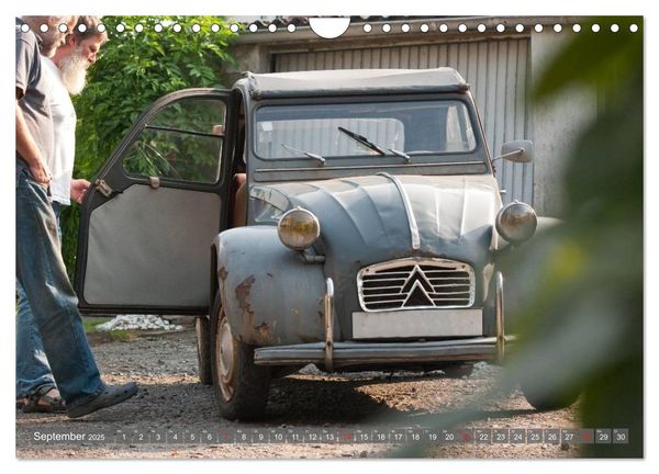 Produktbild: Citro&euml;n 2CV Alte Liebe rostet nicht (Wandkalender 2025 DIN A4 quer), CALVENDO Monatskalender