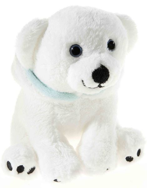 Produktbild: Heunec 134676 - Kapuzen-Kumpel Eisb&auml;r, Pl&uuml;schtier, klein, 15cm