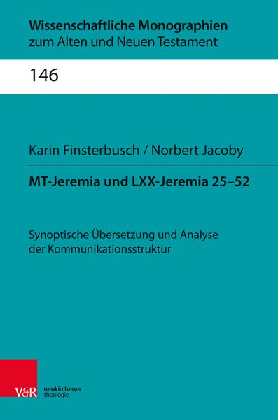 Produktbild: MT-Jeremia und LXX-Jeremia 25-52