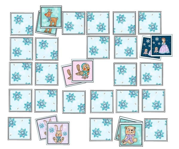 Produktbild: Das Ausschneide-Bastelbuch &ndash; Funkelnder Winterzauber