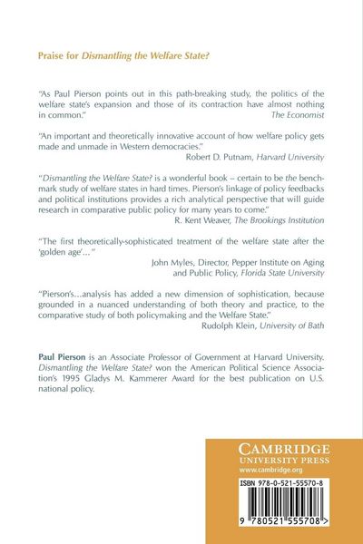 Produktbild: Dismantling the Welfare State?