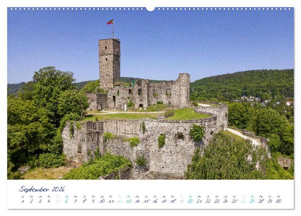 Produktbild: Taunus, deine T&uuml;rme (hochwertiger Premium Wandkalender 2026 DIN A2 quer), Kunstdruck in Hochglanz
