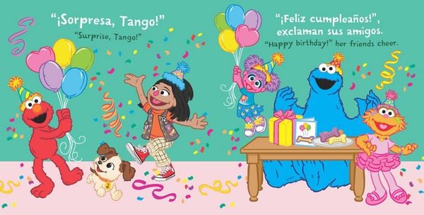 Produktbild: Indestructibles: Sesame Street: Bilingual English/Spanish Elmo dice: &iexcl;Sorpresa! / Elmo Says Surprise!