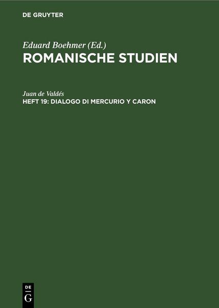 Produktbild: Dialogo di Mercurio y Caron