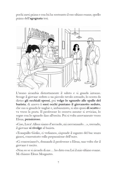 Produktbild: Italiano! Italienisch lernen f&uuml;r Anf&auml;nger | Lernkrimi Italienisch A1-A2 | Un caff&egrave; amaro per il professore | Mit Audios, Vokabeln und &Uuml;bungen