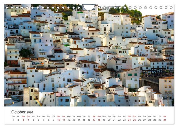 Produktbild: Andalusia (Wall Calendar 2026 DIN A4 landscape), CALVENDO 12 Month Wall Calendar
