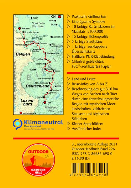 Produktbild: Eifelsteig von Aachen nach Trier