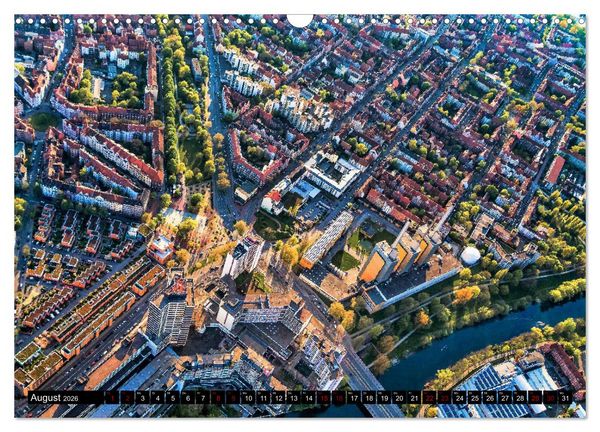 Produktbild: Hannover - Luftige Einblicke (Wandkalender 2026 DIN A3 quer), CALVENDO Monatskalender