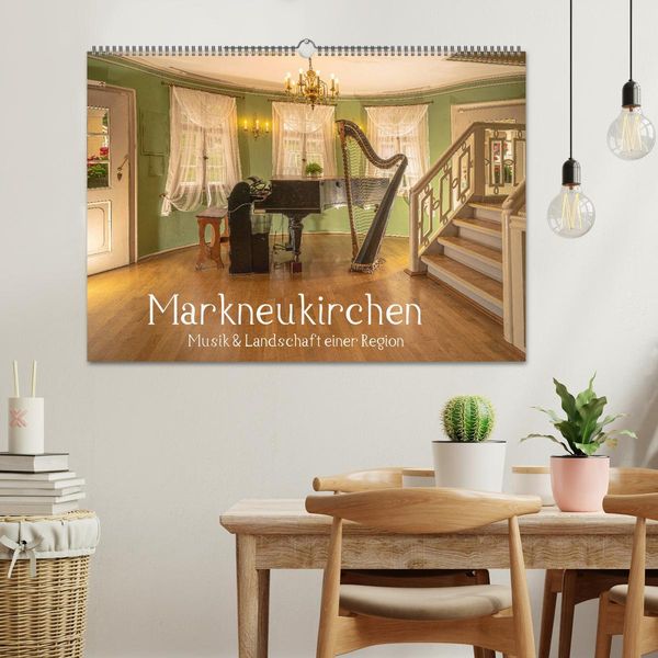 Produktbild: Markneukirchen - Musik & Landschaft einer Region (Wandkalender 2026 DIN A2 quer), CALVENDO Monatskalender