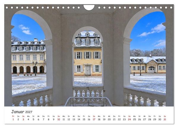 Produktbild: Hanau Kurpark und Kesselstadt (Wandkalender 2027 DIN A4 quer), CALVENDO Monatskalender
